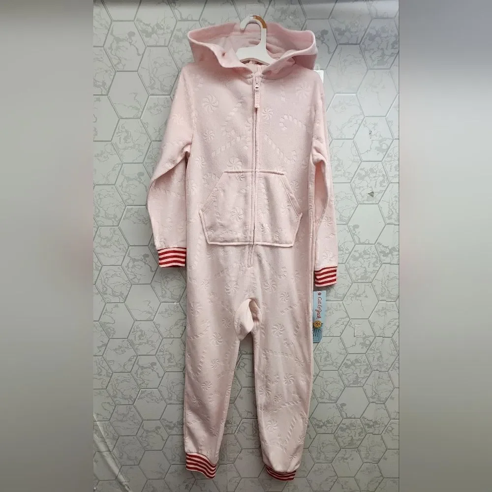 New Girls Christmas Union Suit - Cat & Jack, Pink